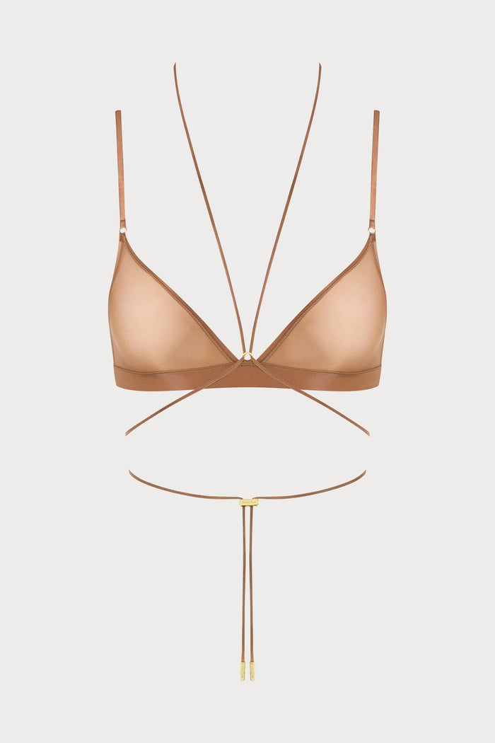 French Kiss Light Sienna Triangle Bra