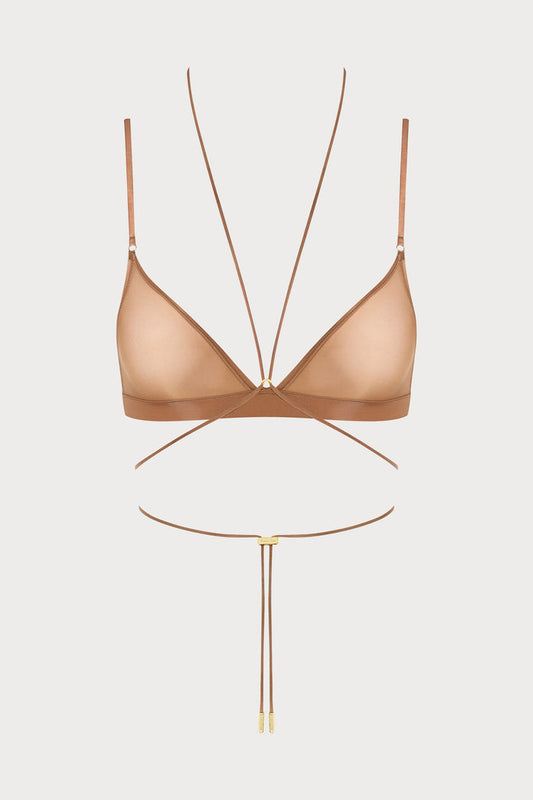 French Kiss Light Sienna Triangle Bra