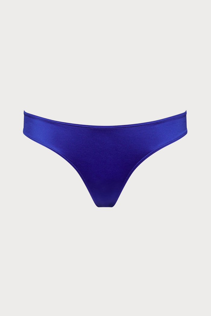 Maison Close Glow Blue Tanga Bikini Bottom