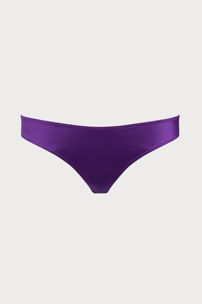 Maison Close Glow Purple Tanga Bikini Bottom