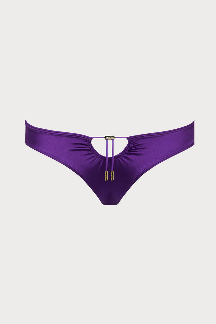 Maison Close Glow Purple Tanga Bikini Bottom