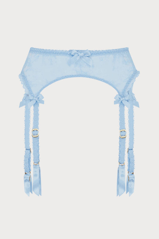 Agent Provocateur Hinda Suspender Baby Blue
