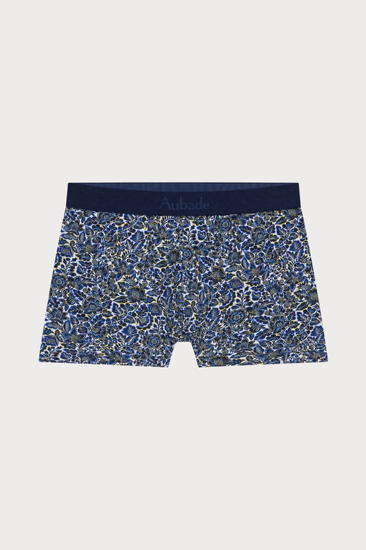Homme Men's Gots® Cotton Batik Boxer, Size XL