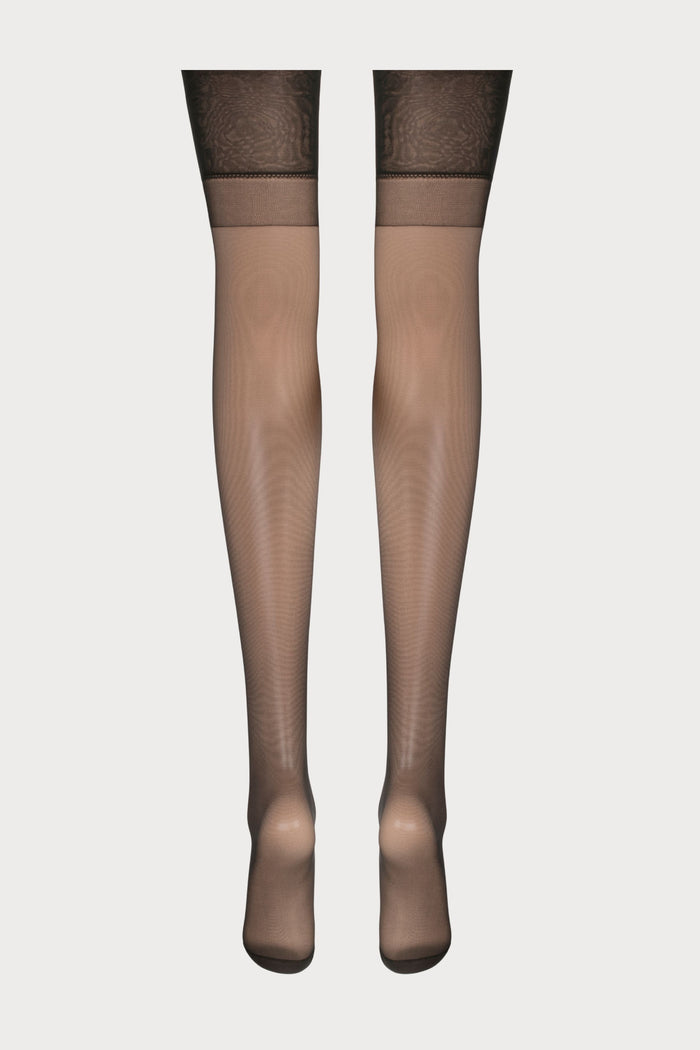 Atelier Amour Insoutenable Légèreté Nylon Stockings 10 Denier Black