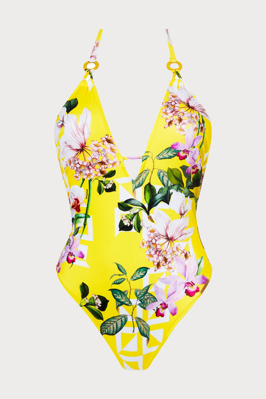 Jardin Delice Seduction Halter Neck Swimsuit