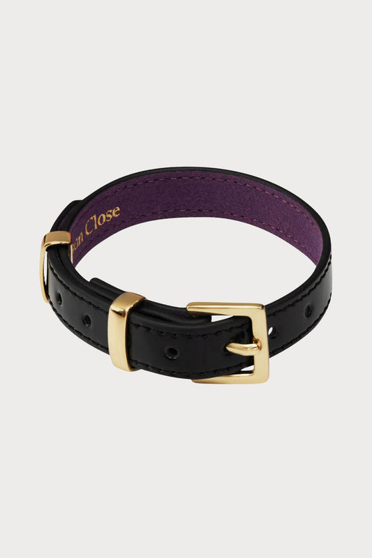 Maison Close La Liaison Anklet in Black - Naughty Knickers