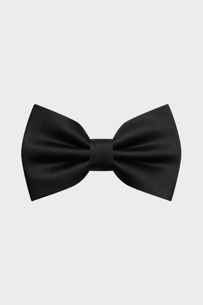 Maison Close La Liaison Black Satin Bow Tie Charm - Naughty Knickers