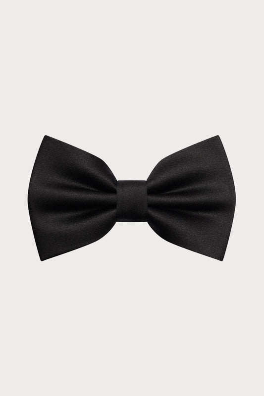 Maison Close La Liaison Black Satin Bow Tie Charm - Naughty Knickers