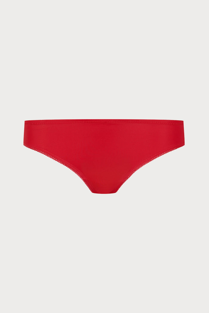 Maison Close Le Petit Secret Open Back Shorty Red