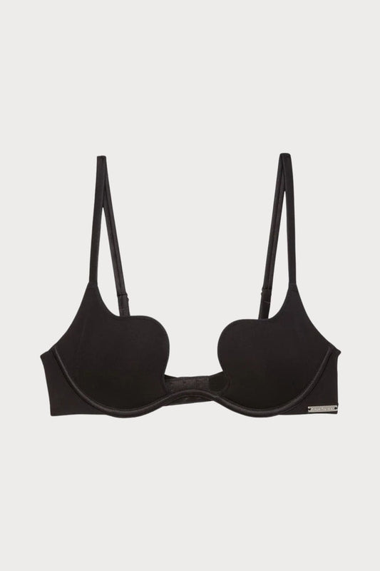 Le Stretch Micro Black Seduce U-Plunge Bra