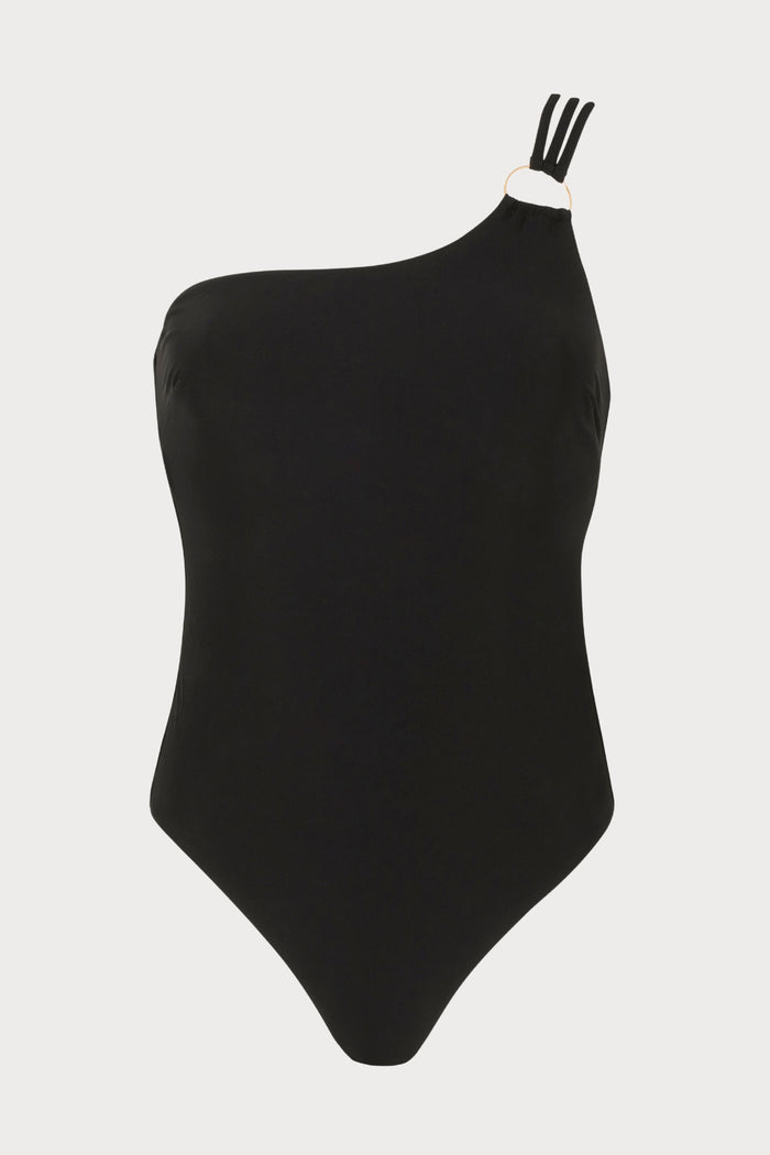 L'eau à la Bouche One Shoulder Swimsuit