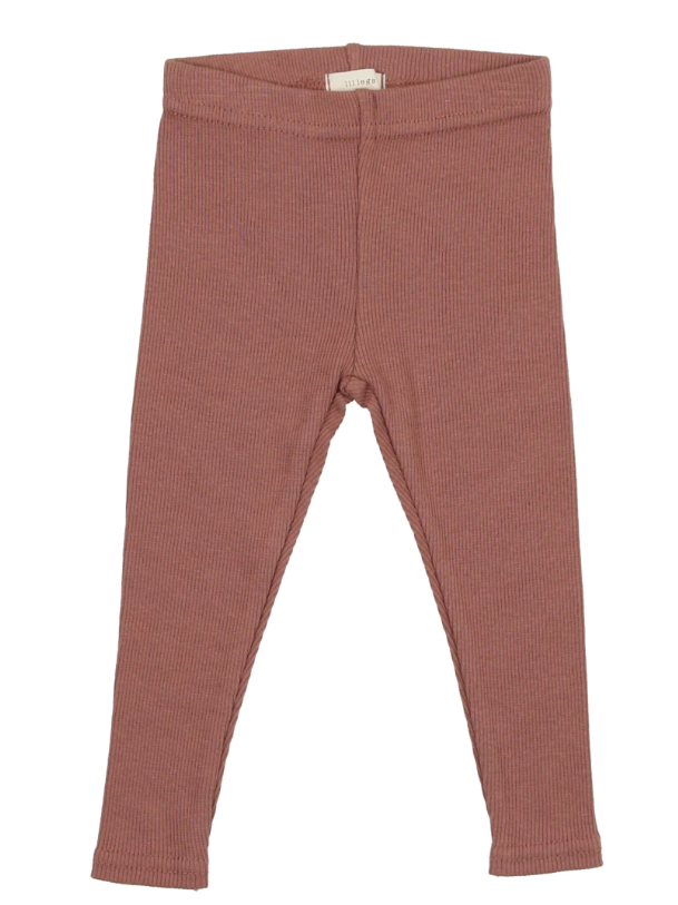 leggings ribbed - navy