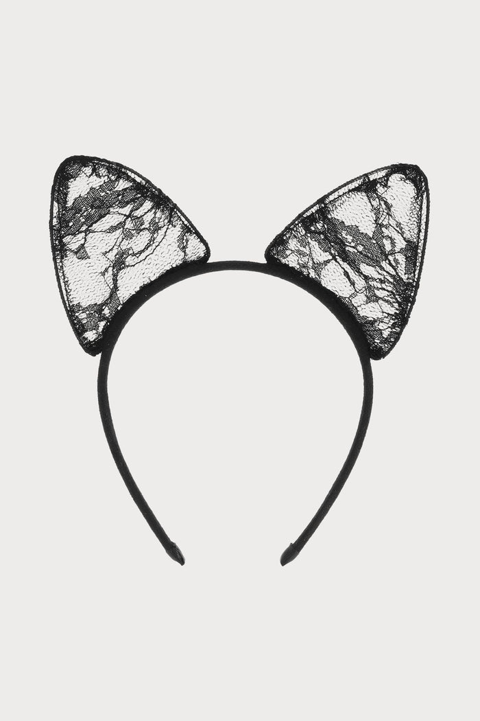 Maison Close Les Romantiques Lace Cat Head Band - Naughty Knickers