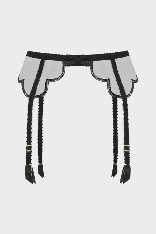 Lorna Party Suspender Black, Size 3 (UK 10)