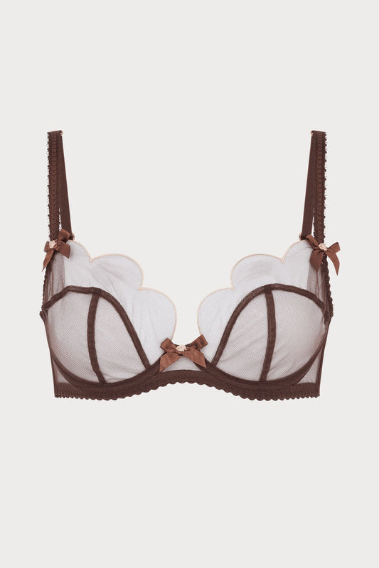 Agent Provocateur Lorna Bra Chestnut Brown
