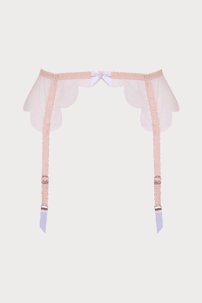 Agent Provocateur Lorna Suspender Belt Sand