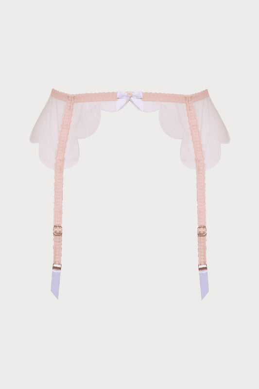 Agent Provocateur Lorna Suspender Belt Sand
