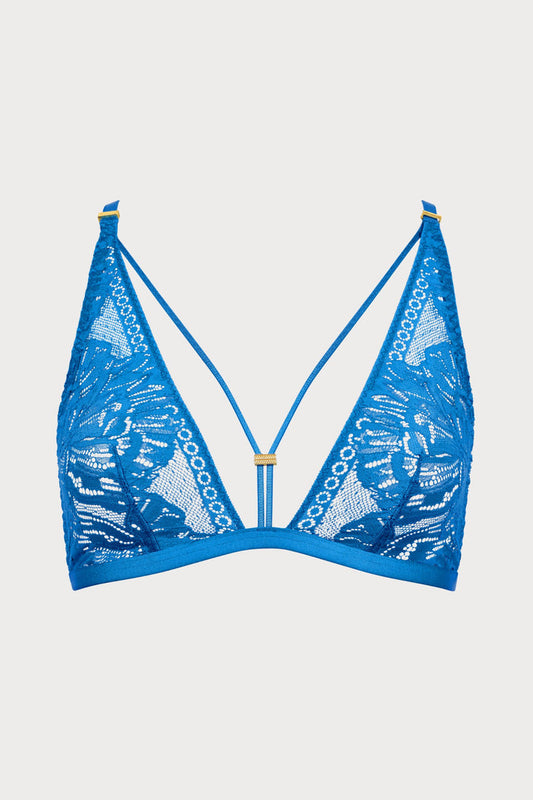 Love Soul Lace Bralette in Blue