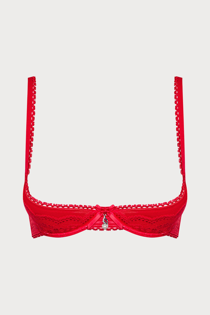 Lovica Red Half Cup Bra