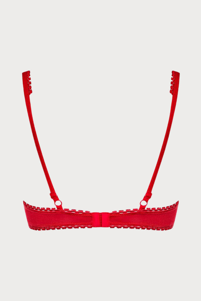 Lovica Red Half Cup Bra