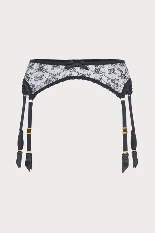 Agent Provocateur Malorey Suspender Belt Black