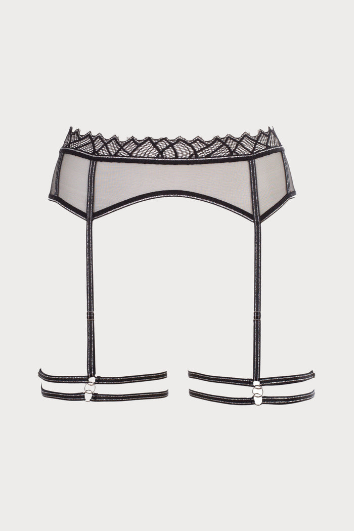 Bracli Manhattan Harness Garter Black