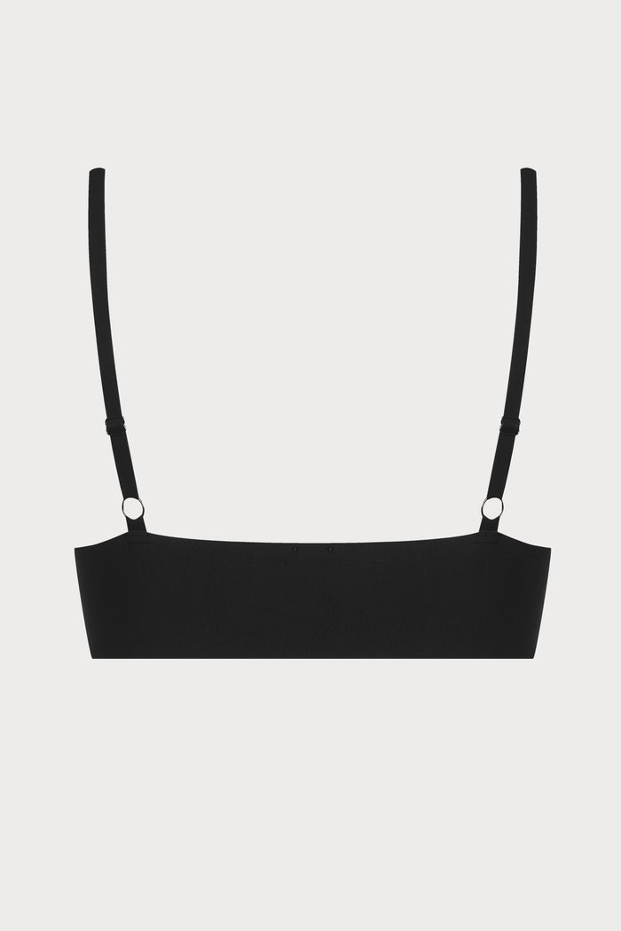 Maison Close Nuit Infinie Lace-Up Bustier Black
