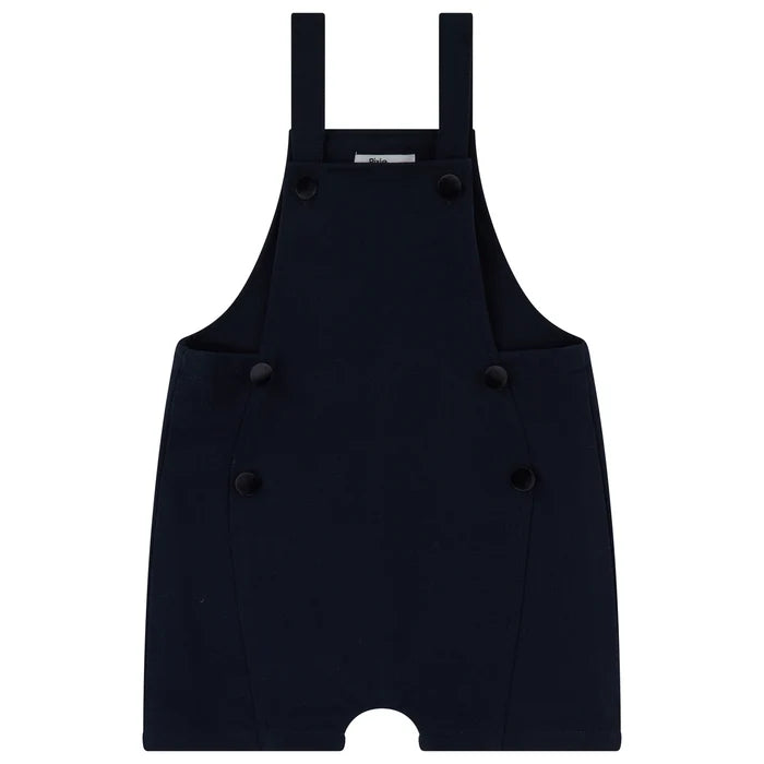 one piece short overalls - dark navy