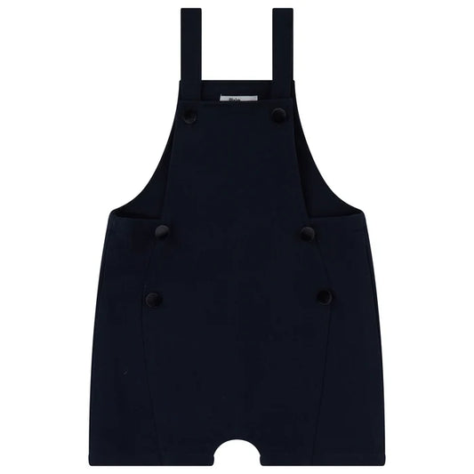 one piece short overalls - dark navy