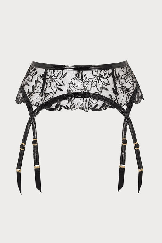 Agent Provocateur Ozella Suspender Belt Black