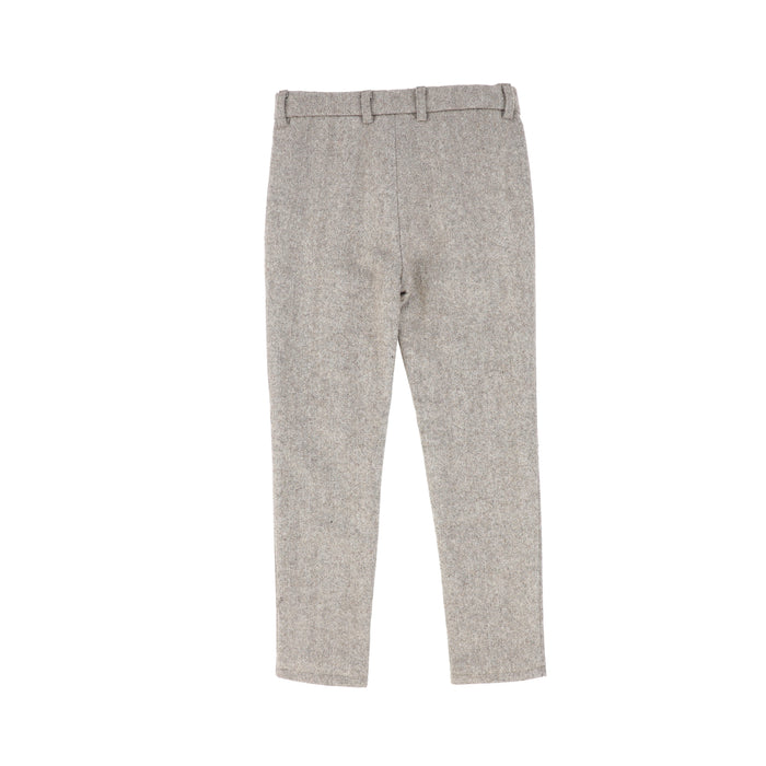 pants herringbone - brown