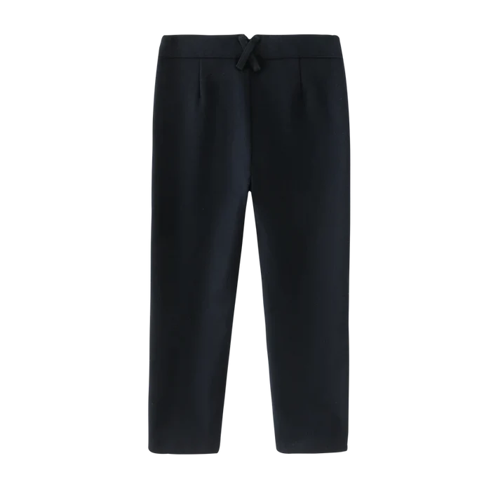 pants wool mauve - navy