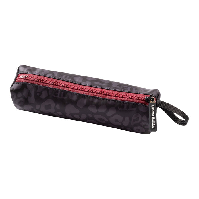 pencil case leopard - black-9
