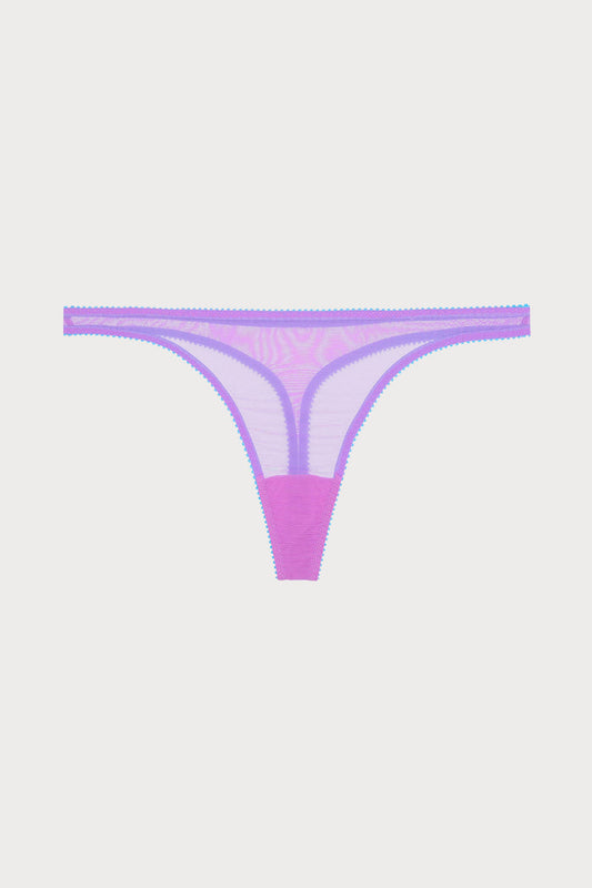 Pippa Tulle Thong in Purple