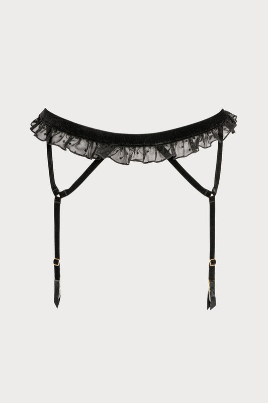 Plumetis Chéri Suspender Belt, Size L (UK 14)
