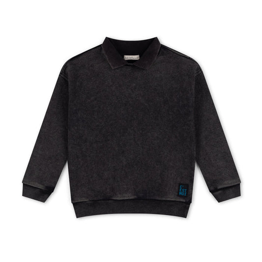 polo l/s cest moi - onyx