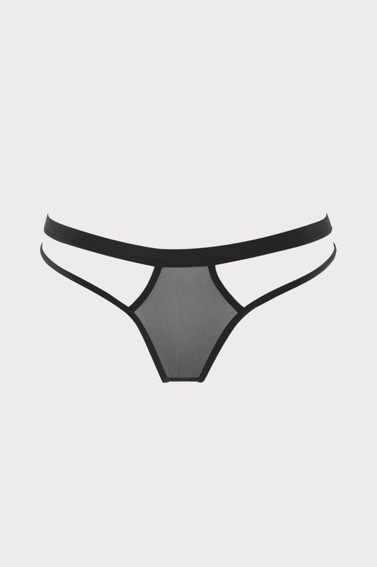Pure Tentation Brief Black, Size S (UK 6-8)
