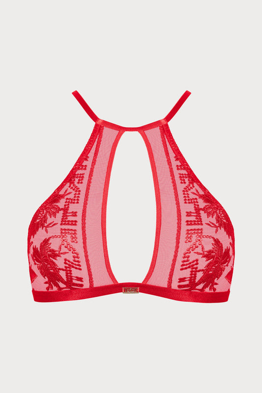 Rules of Attraction Bralette in Red
