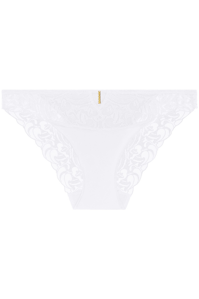 Aubade Satin Memories Arctic Blue Italian Brief | French Knickers