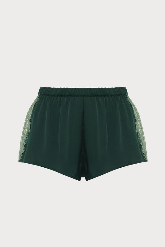 Satin Secrets Kolsai Green Short