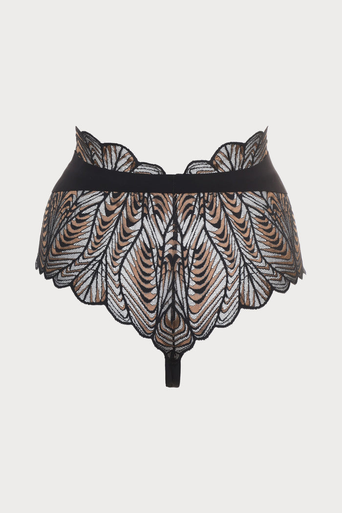 Seduction High Waist Knicker, Size S (UK 8)