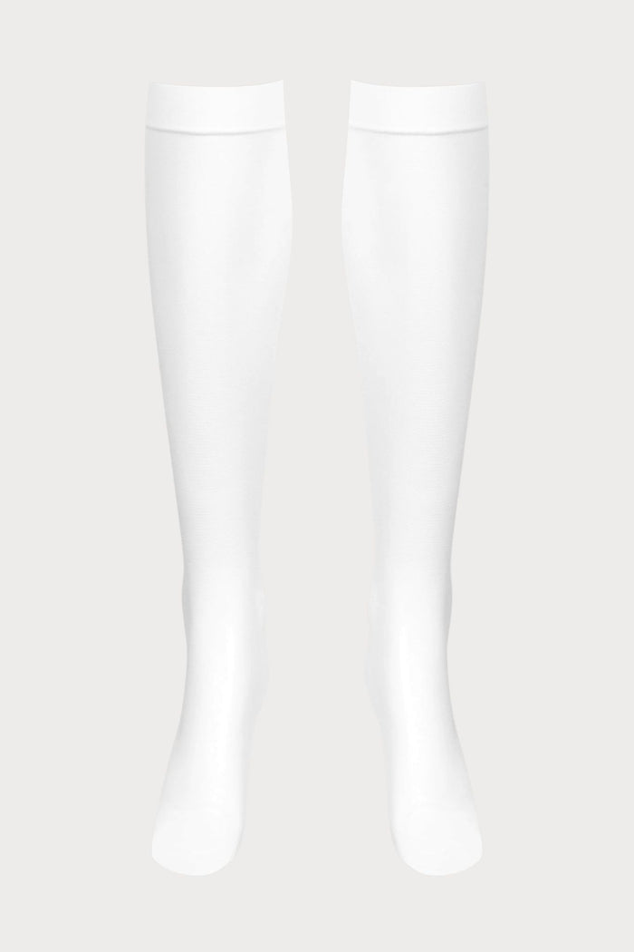 Maison Close Sheer White Knee-High Socks 20 Denier - Naughty Knickers