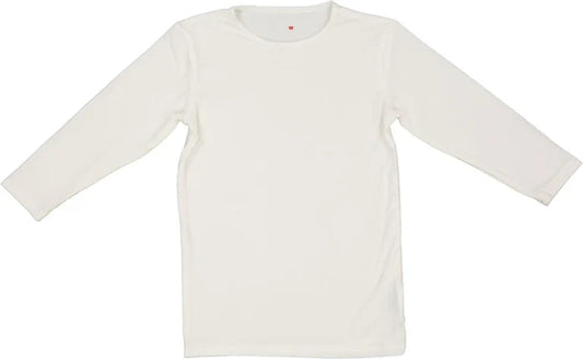 shell 3/4 sleeve model - off white
