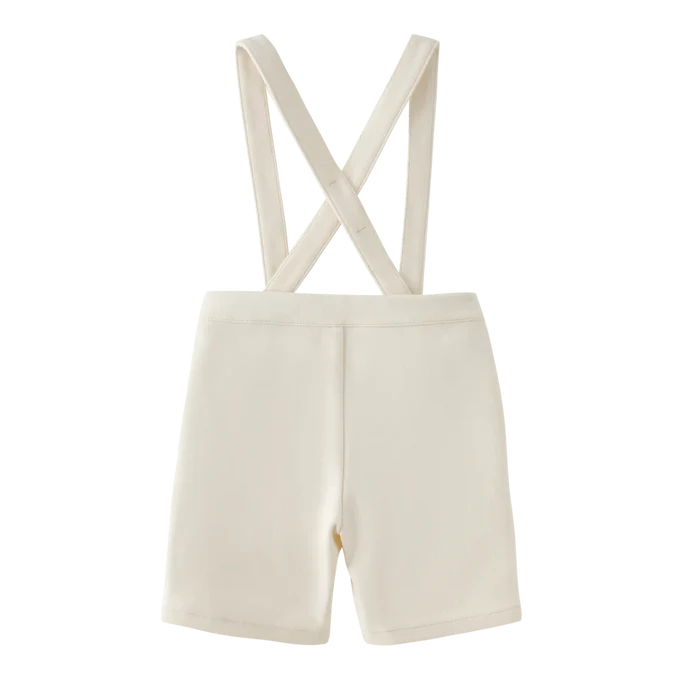shorts suspender - cream