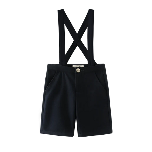 shorts suspender - navy