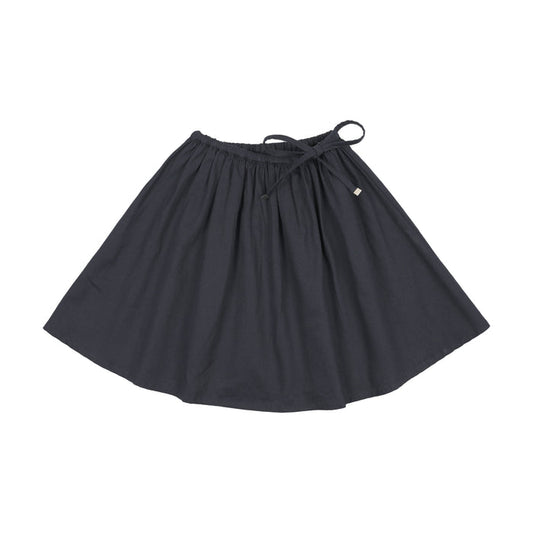 skirt home garden tie waist circle - navy