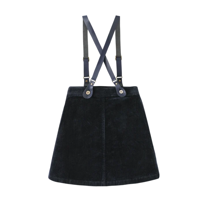 skirt suspender - navy