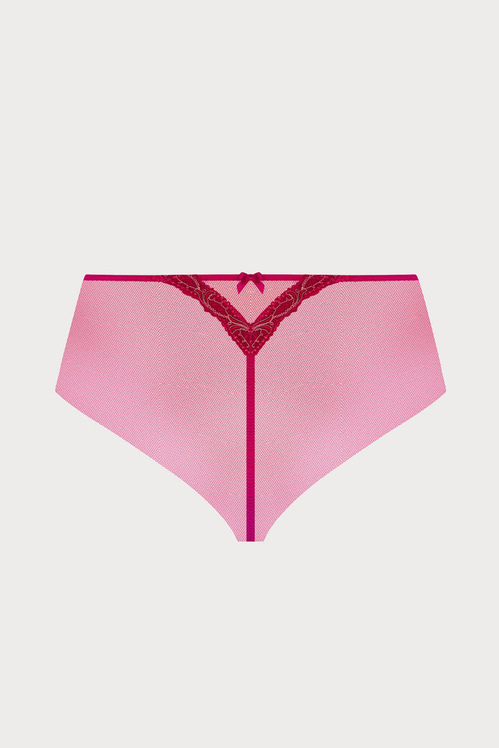 Splendeur Soie Shorty in Raspberry