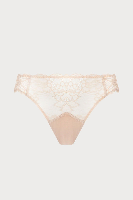 Sublime En Dentelle Italian Brief in Nude