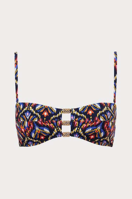 Sunkissed Allure Bandeau Bikini Top, Size M (UK 12)
